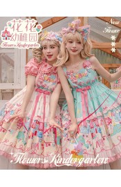 Mademoiselle Pearl Flower's Kindergarden Top, Blouse, Skirt, JSK and OP(Reservation/Full Payment Without Shipping)